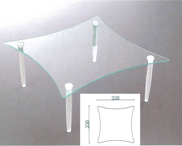 TF-007 內弧型有機玻璃展臺